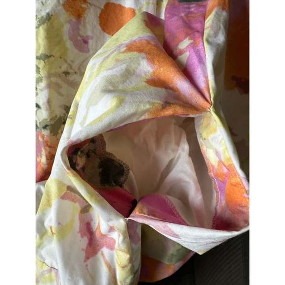 J.Crew Strapless Floral Print Cotton Dress – Size 6 - Picture 7 of 7